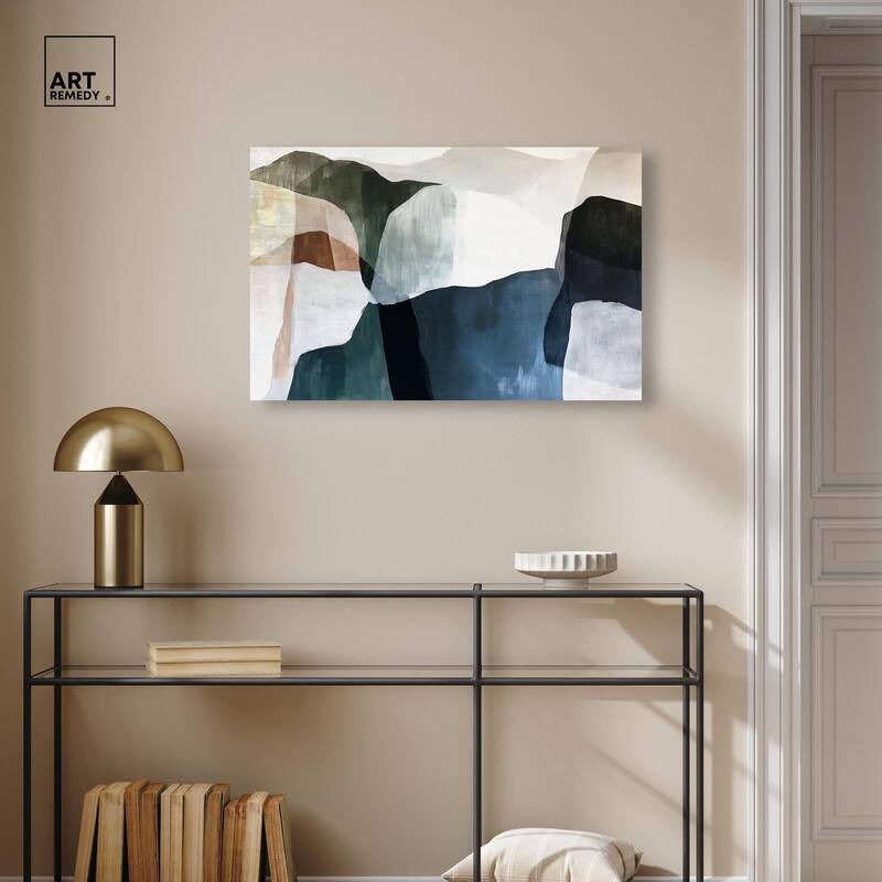 Mountain Mist Canvas by Art Remedy, Gallery Wrapped