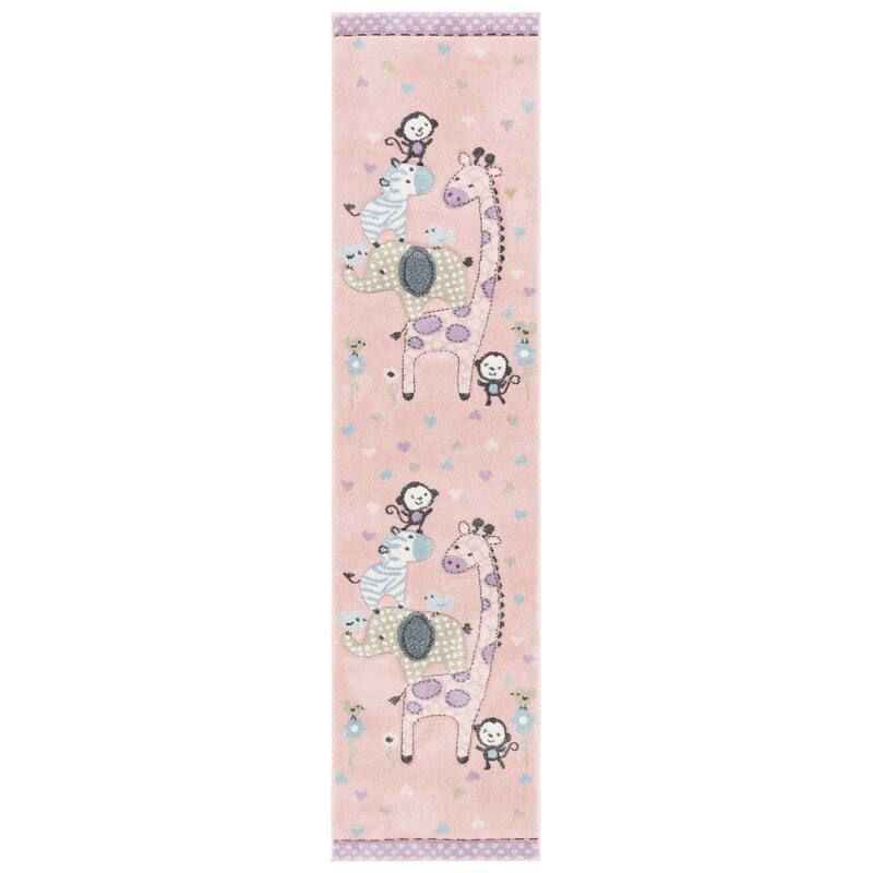SAFAVIEH Carousel Kids Brandusa Animal Rug