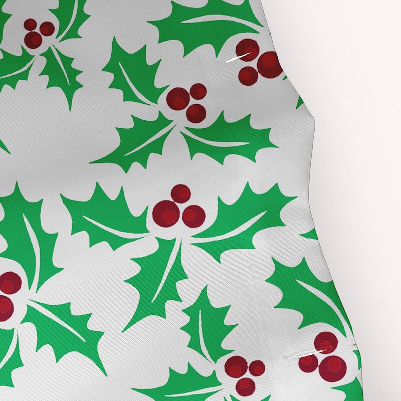 Holly Bush Shower Curtain