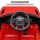 preview thumbnail 5 of 5, TOBBI 12V Kids Electric Battery Powered Licensed Land Rover Ride On Toy Car, Red - 30.4