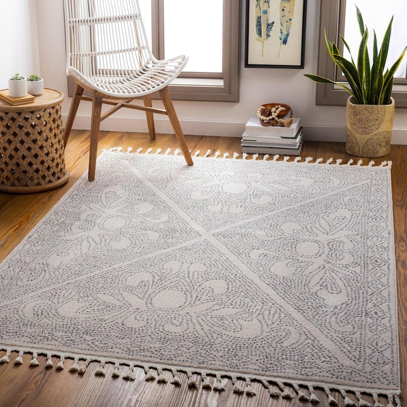 Artistic Weavers Follo Farmhouse Floral Area Rug