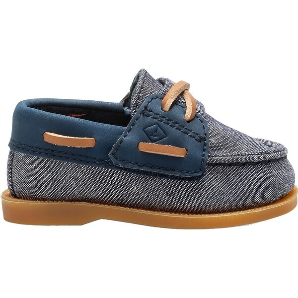boys canvas boat shoes