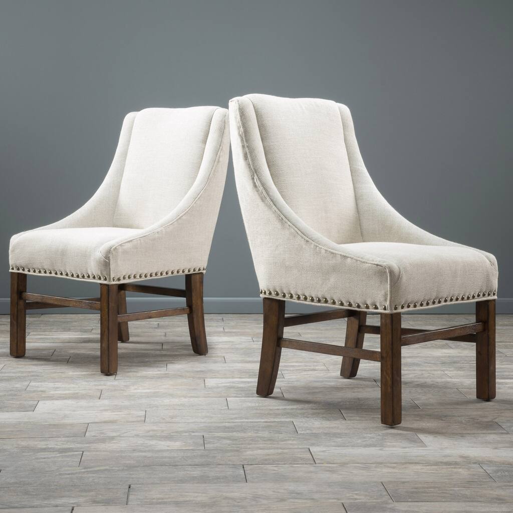 James Contemporary Fabric Upholstered Dining Chairs (Set of 2) by Christopher Knight Home
