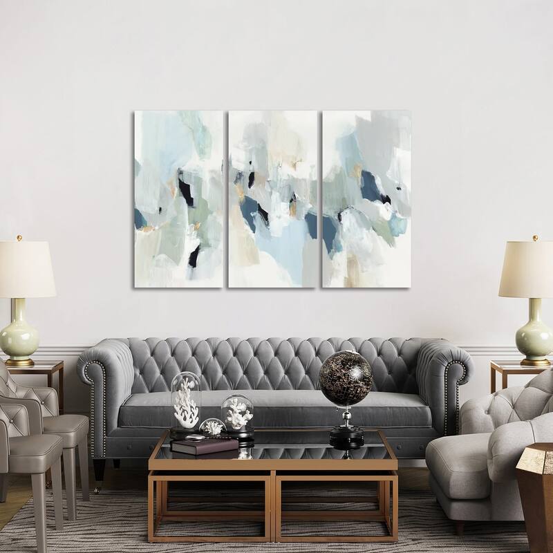 iCanvas "Little Talks I" by Isabelle Z 3-Piece Canvas Wall Art Set - 40x60x1.5