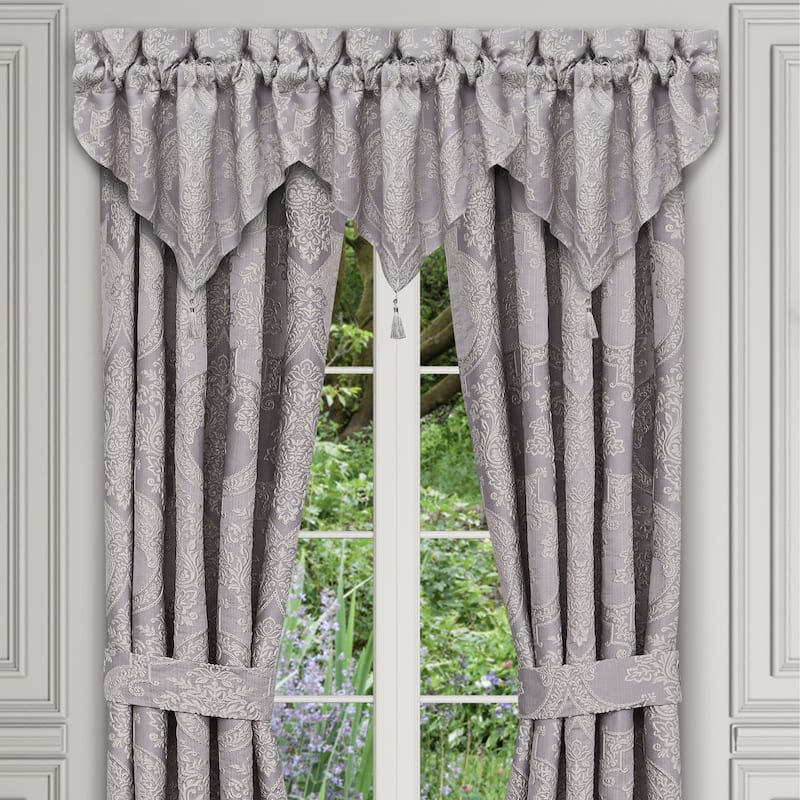 J. Queen New York Mary Window Ascot Valance - Lavender