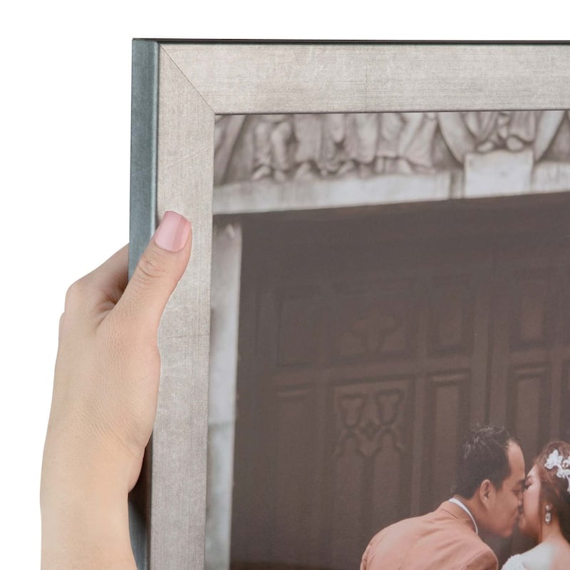 ArtToFrames Maddo Modern 14x26 Inch Picture Frame, 1.25 Inch MDF Poster Frame Available in Multiple Colors (FRBW72079-14x26)