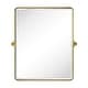 preview thumbnail 158 of 157, TEHOME Woodvale Rectangle Vertical Metal Wall Mirrors