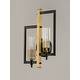 preview thumbnail 4 of 3, Maxim Flambeau 2 Light 18" Tall Wall Sconce