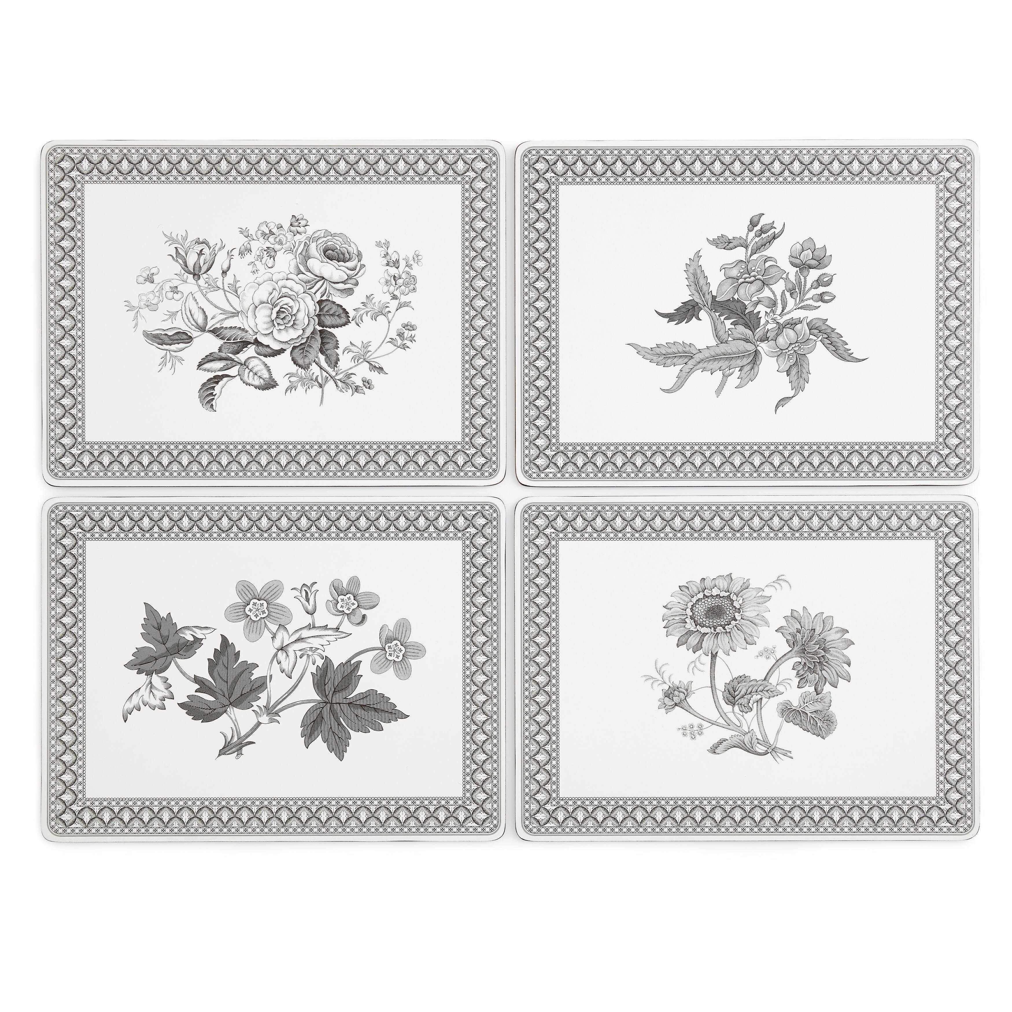 Pimpernel Heritage Placemats Set of 4 15.7 inches x 11.7 each Bed