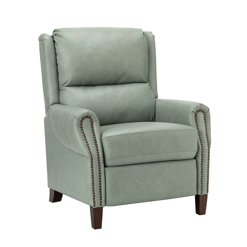 Alicia 32.68" Wide Genuine Leather Manual Recliner