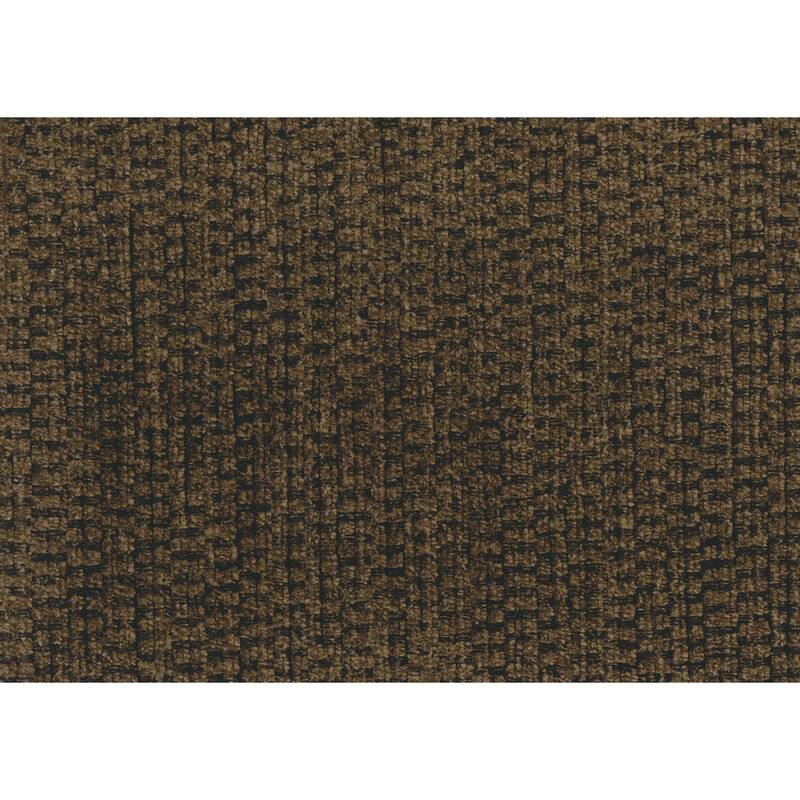 Nanette Brown Faux Leather Love Seat