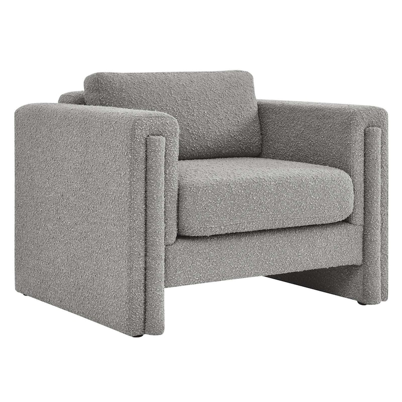 JASIWAY 3-seater Teddy Velvet Modern Upholstered Sofa Sectional Sofa
