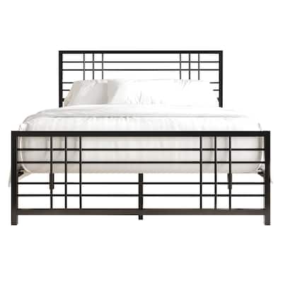 CraftPorch Simple Clean-lined Metal Bed