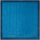 SAFAVIEH Handmade Himalaya Janessa Modern Wool Rug - 8' x 8' Square - Light Blue/Dark Blue