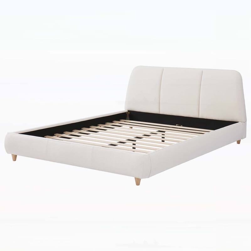 Sophisticated Upholstered Bed with Space Optimization and Supreme Comfort