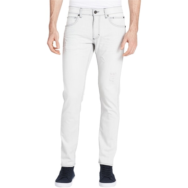 calvin klein men's jeans grey