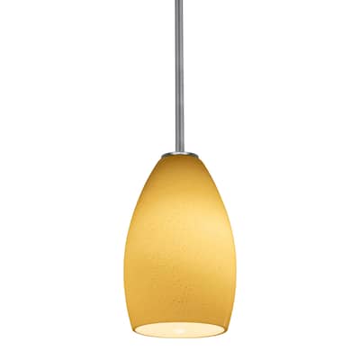 Access Lighting Champagne 1 Light LED Pendant - 5" Wide with Maya