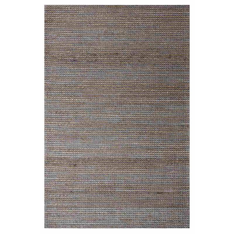Sevita Farmhouse Jute and Wool Blend Indoor Area Rug - 2' x 3' - Dark Gray/Natural