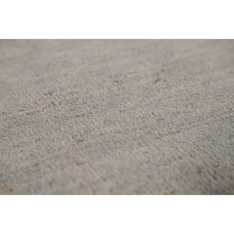 Modern Gabbeh Oriental Rug Hand-Knotted Wool Carpet - 5'1"x 6'6"