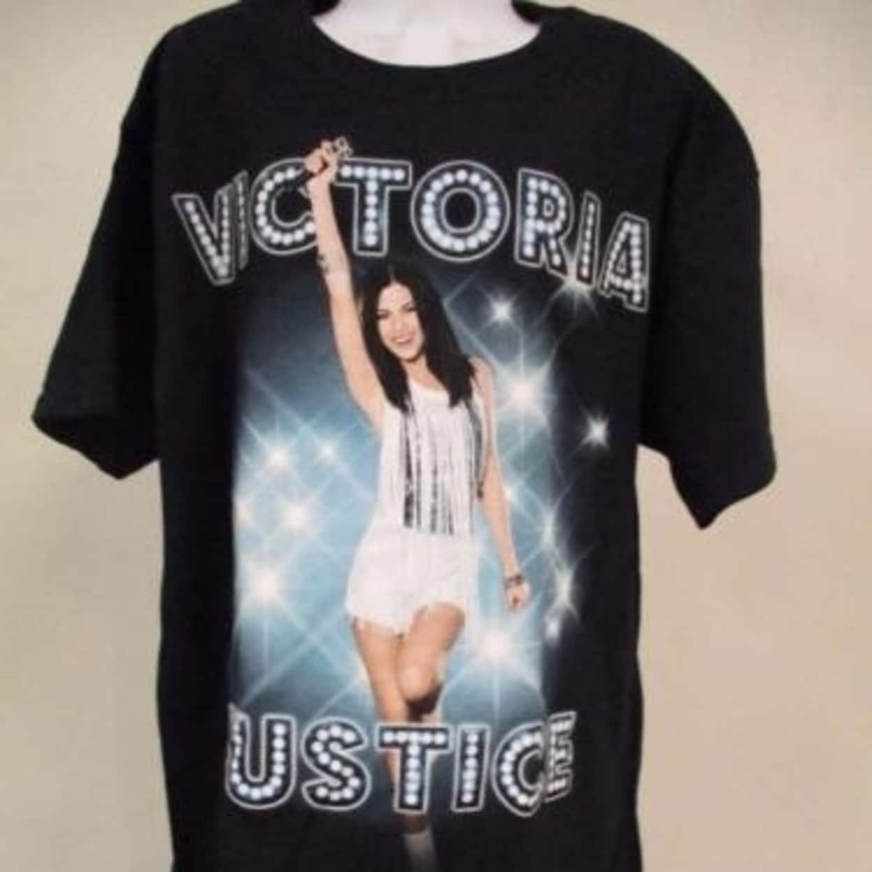 Shop Victoria Justice Us Tour 2013 Youth Size L Large 14 16 Band T