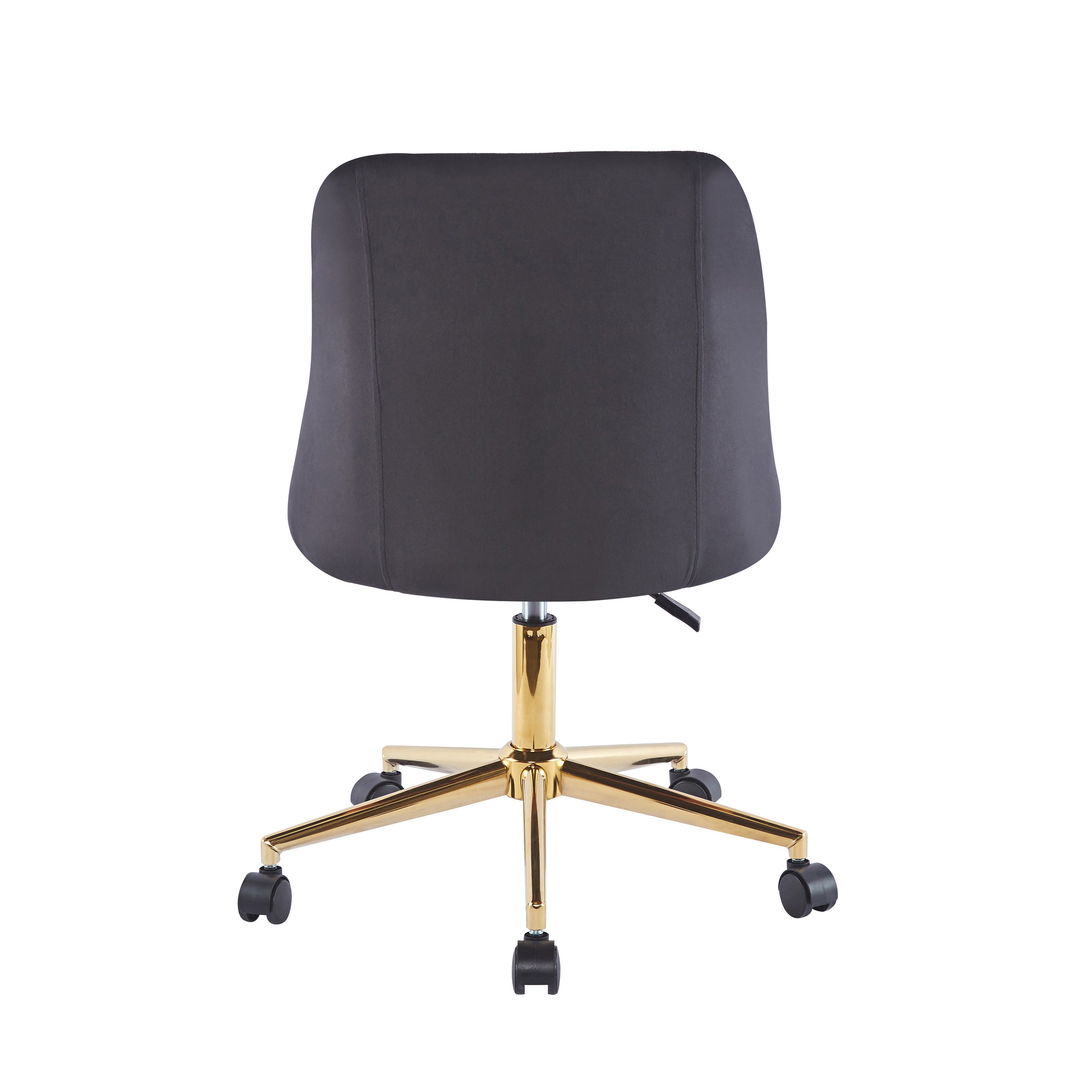 Black office chair with gold legs deals