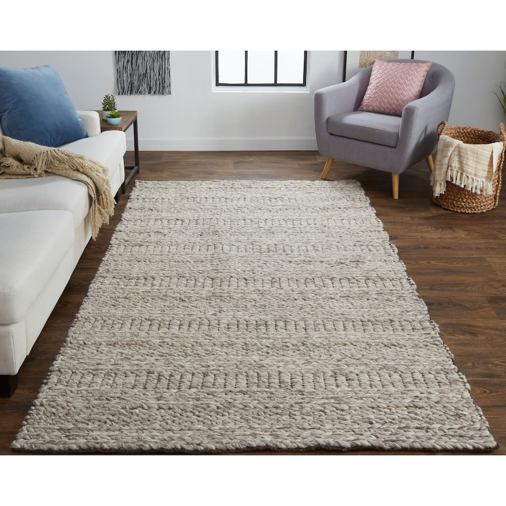 Grand Bazaar Genet Hand Woven Geometric Transitional Area Rug