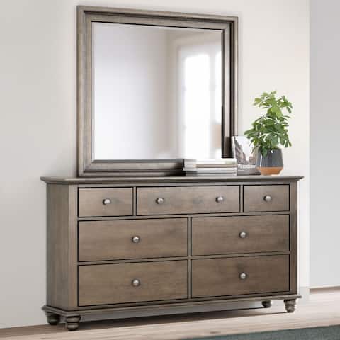 Abbyson Winston Solid Acacia Wood Dresser
