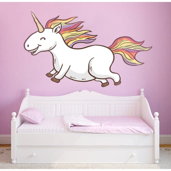 Magical Unicorn Wall Decal, Magical Unicorn Wall sticker, Magical Unicorn  wall decor - Bed Bath & Beyond - 33095934