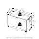 preview thumbnail 3 of 3, Furinno Basic Toy Box, Storage Chest for Entryway, Living Room, White