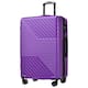 Hardshell Expandable Suitcase Luggage Sets , Purple 3-Piece Set - On ...