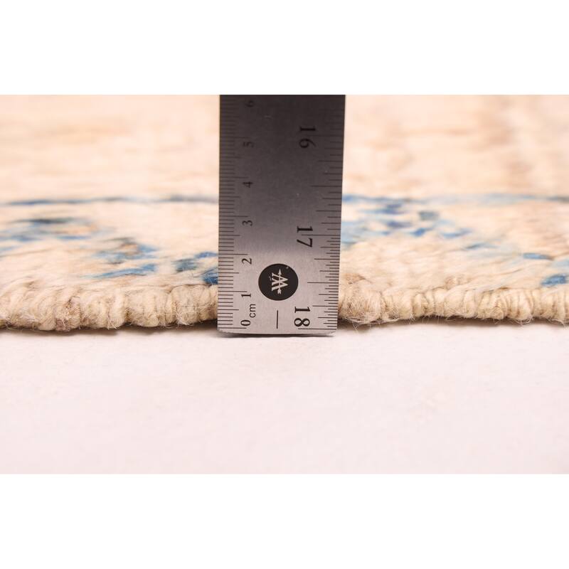 ECARPETGALLERY Hand-knotted Pak Finest Marrakesh Cream Wool Rug - 5'0 x 6'8