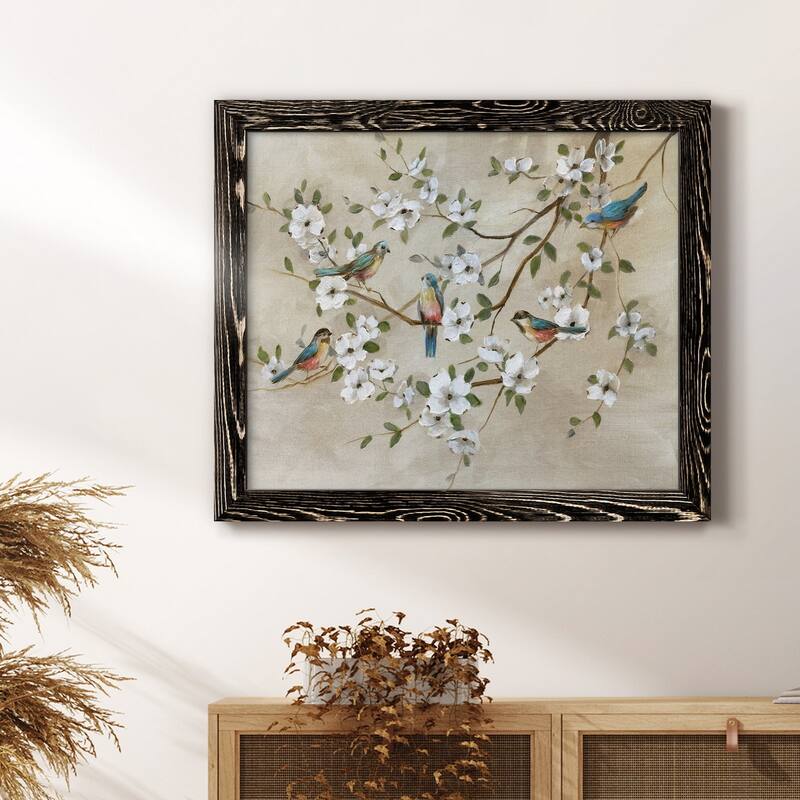 Birds of a Feather-Premium Framed Canvas - Ready to Hang