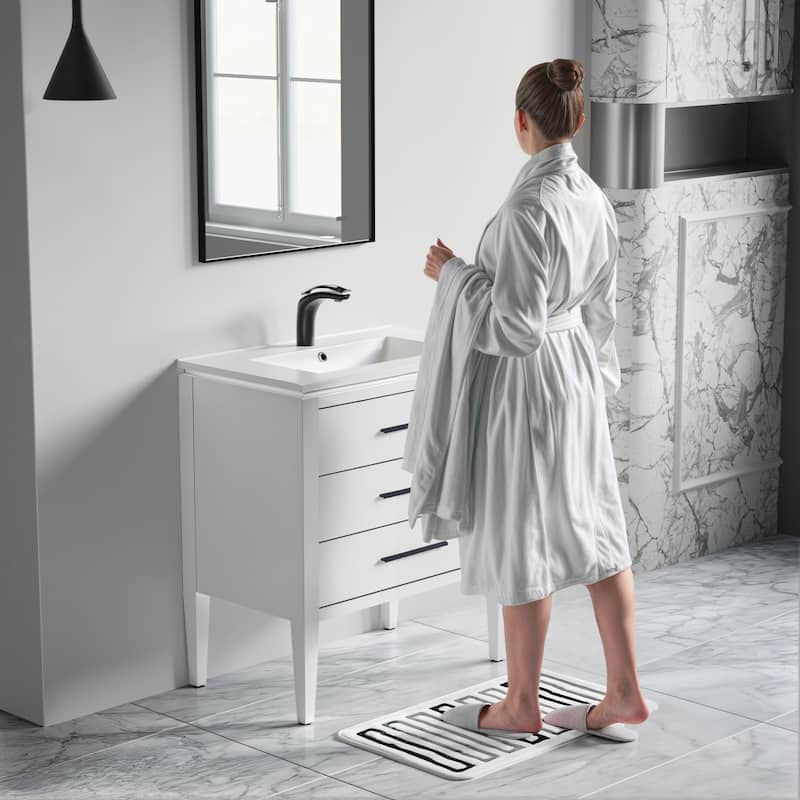 Ayer 30" Single Bathroom Vanity Set - 18D x 30W x 34H