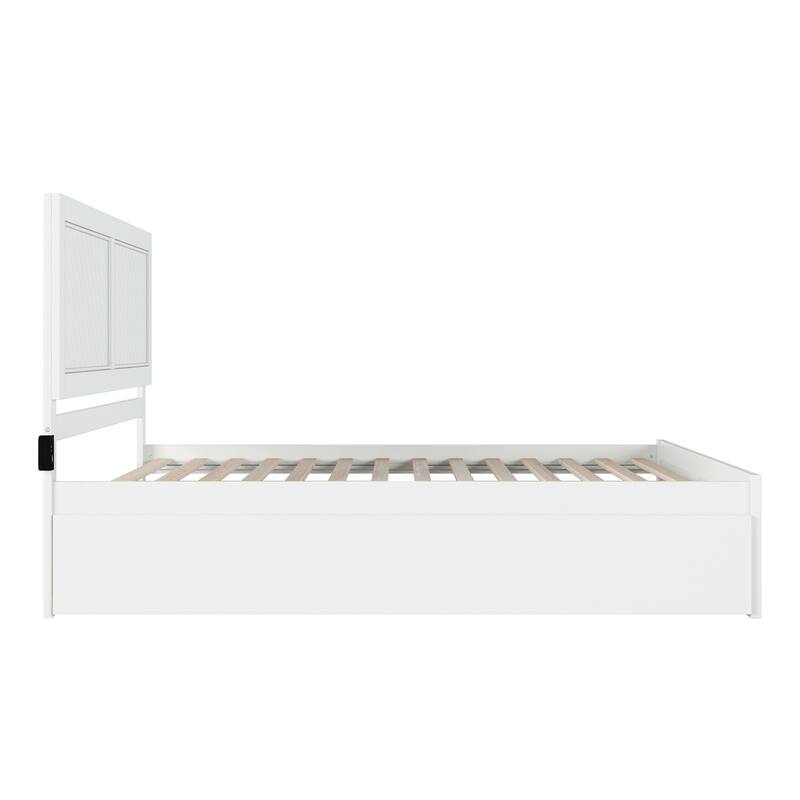 AFI, Canyon Platform Bed with Matching Footboard & Trundle