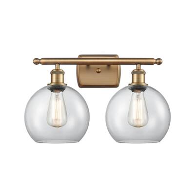 Innovations Lighting 516-2W-11-18 Athens Vanity Athens 2 Light 18"