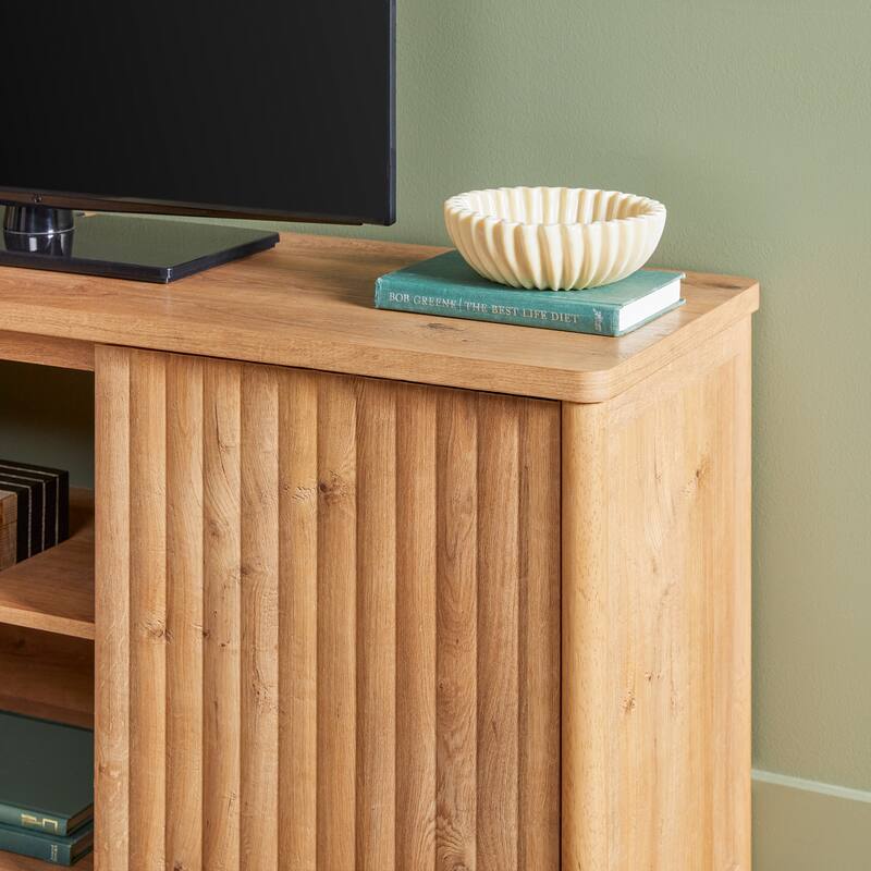Middlebrook Scandinavian Reeded 58-inch TV Stand with Storage