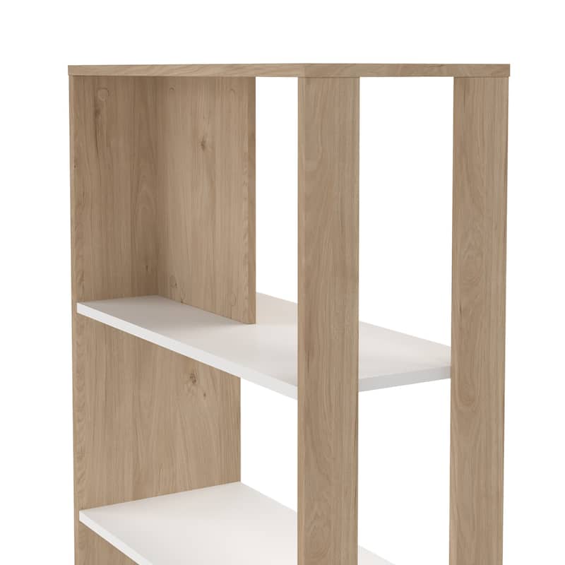 Carson Carrington Sign 5 Shelf Bookcase / Room Divider