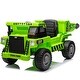preview thumbnail 4 of 58, Ride on Dump Truck, 12V Ride on Car with Parents Control, Electric Dump Bed and Extra Shovel Green