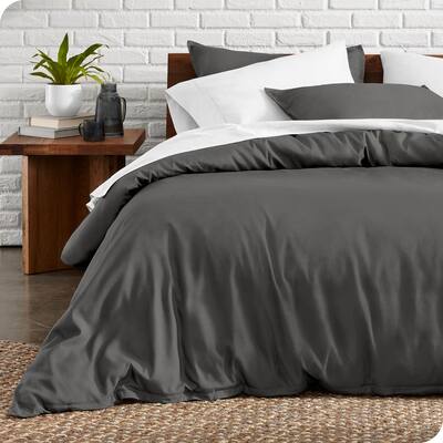 Bare Home Soft Hypoallergenic Microfiber Duvet Cover and Sham Set