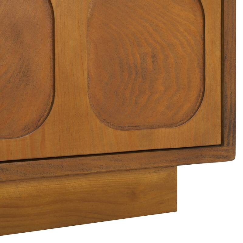SAFAVIEH Couture Benedict Wood Sideboard - 68"W x 19"D x 30"H
