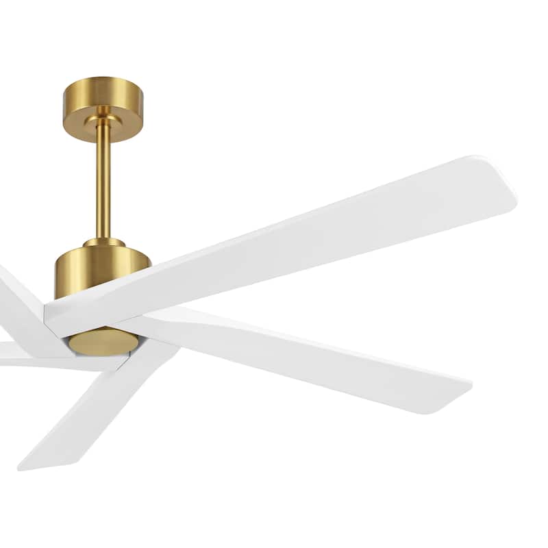 WINGBO 64 Inch DC Motor Indoor Ceiling Fan without Lights - N/A