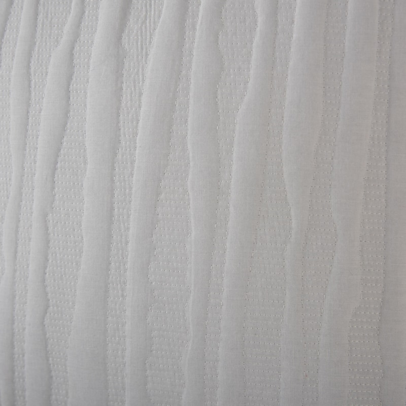 Rizzy Home Delicate Stripe Textured Throw Pillow