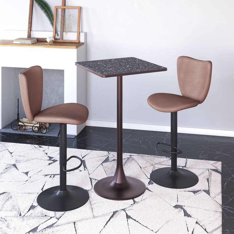 Spot Bar Table Black & Bronze - Black/Bronze