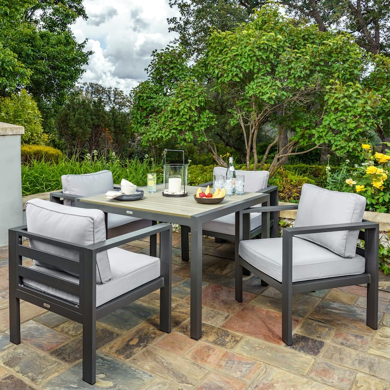 Lakeview Aluminum Outdoor Dining Set (5-Piece)