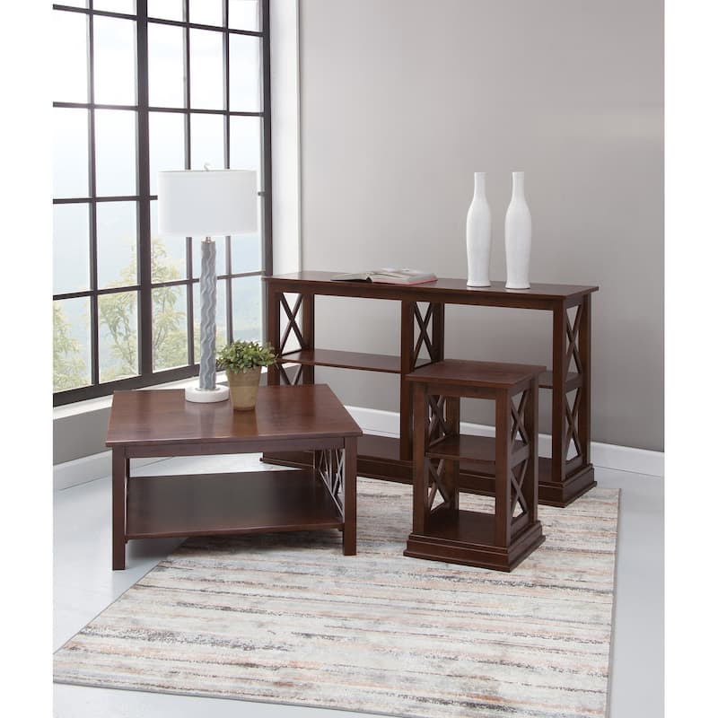 Hampton Solid Hardwood Sofa/ Server Table - 60" x 16" - 60" x 16"