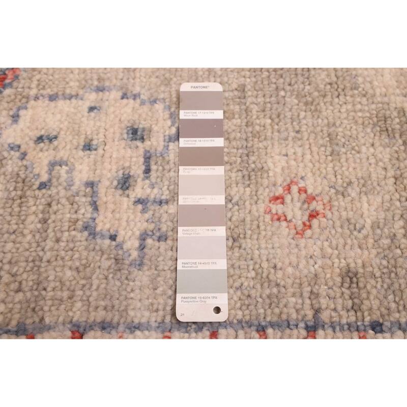 ECARPETGALLERY Hand-knotted Jules Serapi Taupe Wool Rug - 8'1 x 10'2