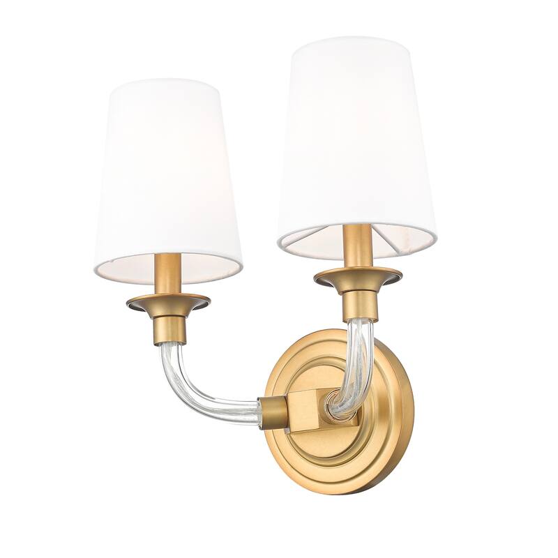 Z-Lite 1950-2S Katerina 2 Light 13" Tall Bathroom Sconce