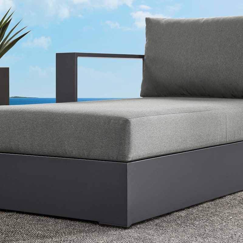 Tahoe Patio Aluminum Modular Left-Facing Chaise Lounge