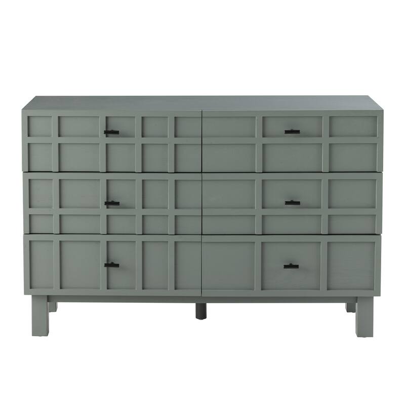 COZAYH Modern Sideboard Buffet Cabinet, Minimalist Chest for Living Room, Nightstand, Light Green