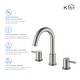preview thumbnail 16 of 30, Circular 8-inch Widespread Basin Faucet